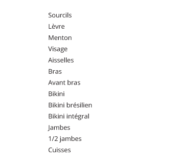 épilation à domicile -genève tarifs